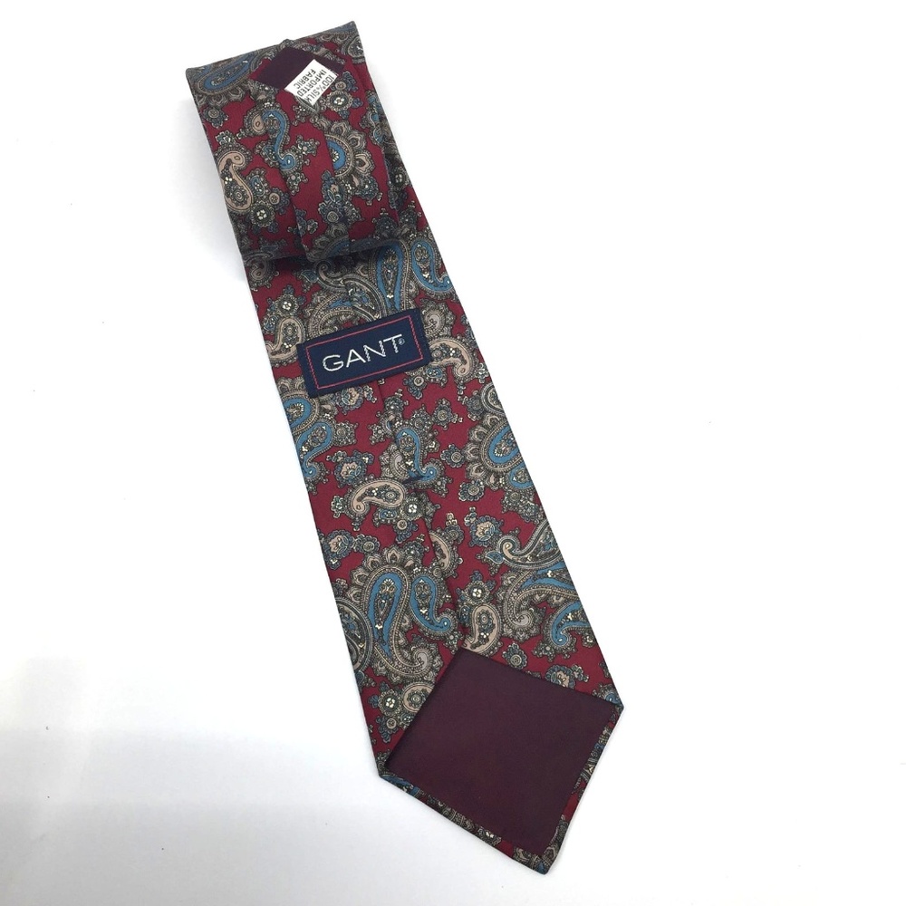 Gant Mens Classic Tie Paisley 100 % Silk